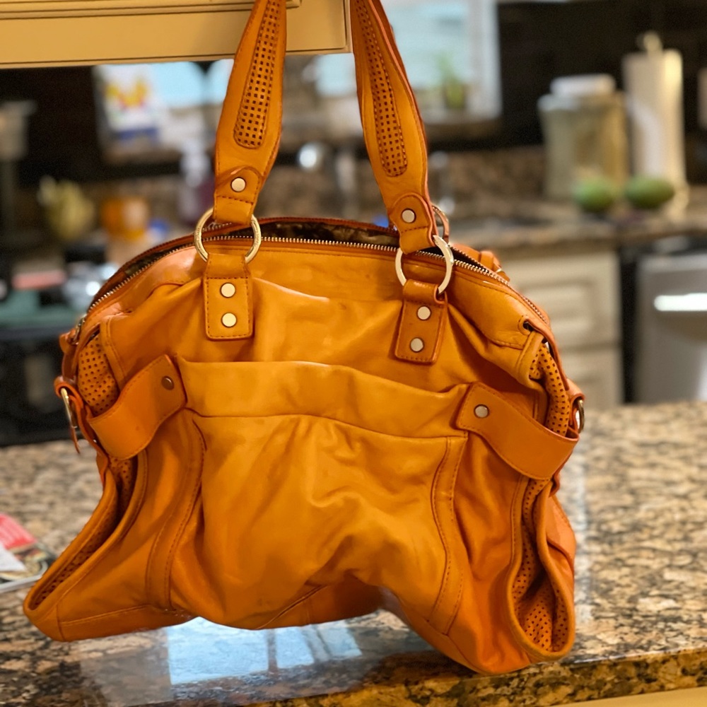 Large Soft Leather Junior Drake Handbag